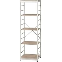 Amazon｜オープンラック 収納 スリム 奥行35cm ヴィンテージ 古木調 高
